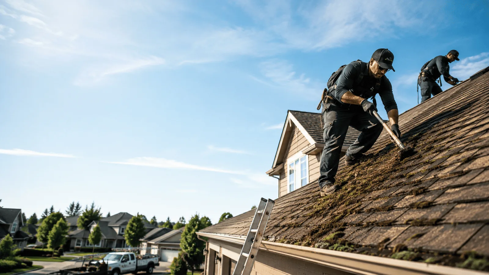 Roof Moss Removal in High Island, TX near me